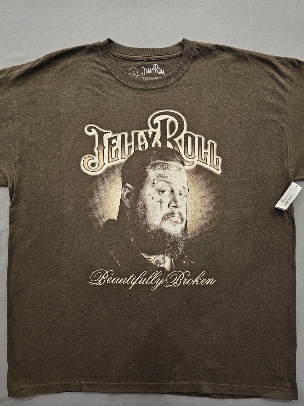 NWT Jelly Roll "Beautifully Broken" Graphic T-Shirt